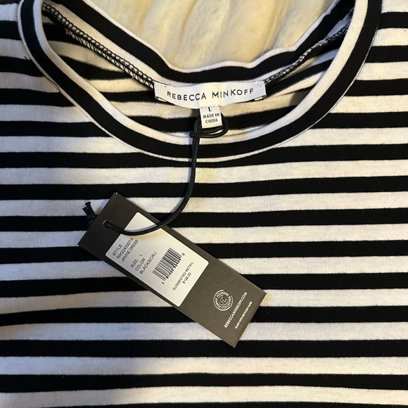 NWT | Rebecca Minkoff JANINE Dress - Striped - Picture 4 of 9